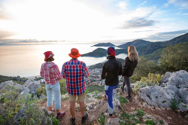 Schöne Naturlandschaften Den Bergen Der Türkei Lykischer Weg Ist Unter — Stockfoto