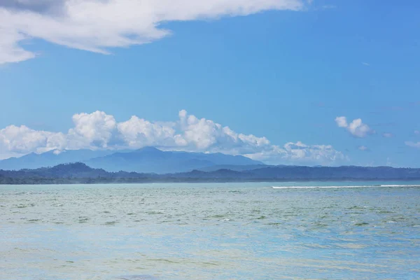 Hermosa Costa Tropical Del Océano Pacífico Costa Rica — Foto de Stock