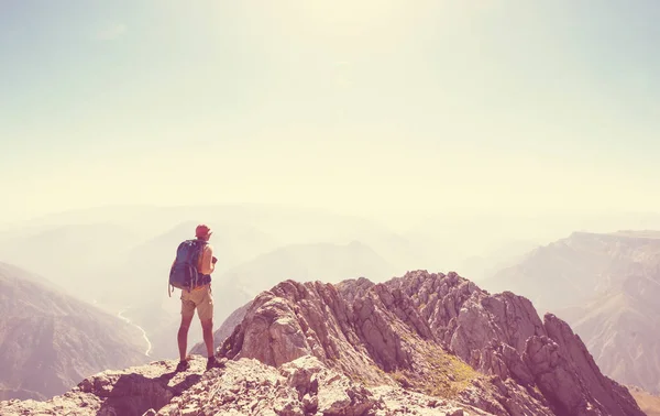 Hike Chimgan Mountains Uzbekistan — Stock Photo, Image