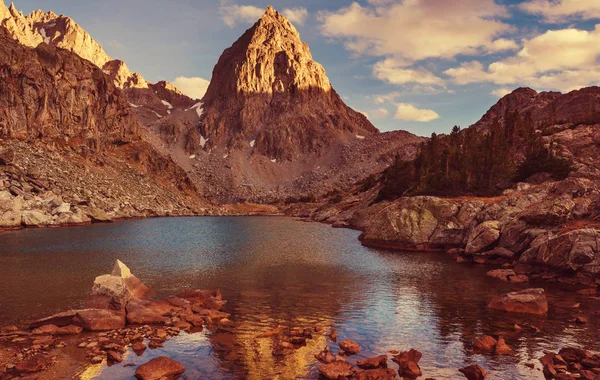 Caminata Wind River Range Wyoming Estados Unidos Temporada Otoño — Foto de Stock