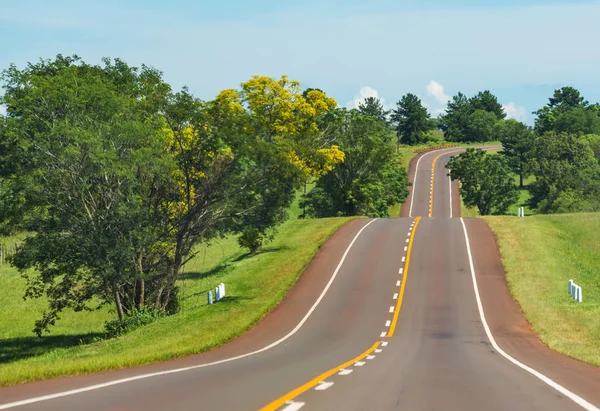 Scenic Road Mountains — Stock Photo, Image