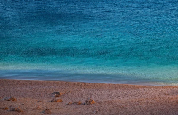 Plage Mer Par Temps Tempête — Photo