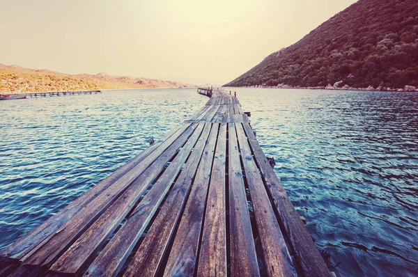 Mooie Zeekust Turkije — Stockfoto