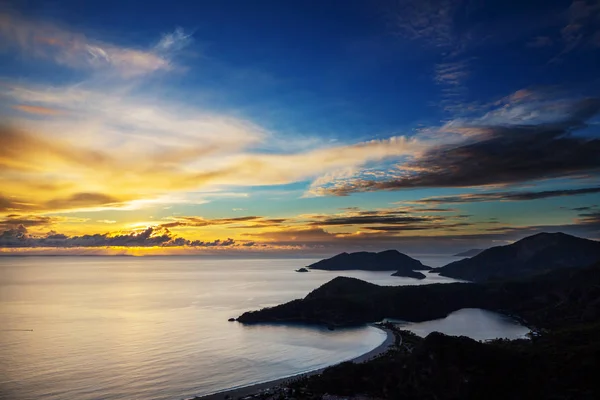 Bella Costa Del Mare Turchia — Foto Stock