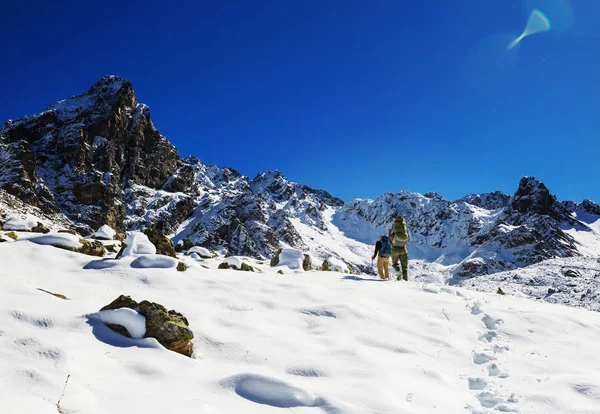 Caminata Las Montañas Kackar Este Turquía Temporada Otoño — Foto de Stock