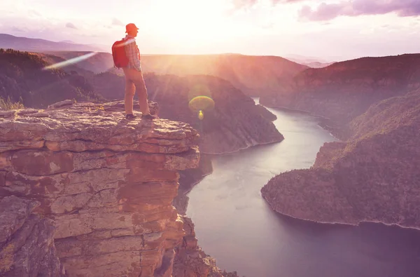 Flaming Gorge Área Recreação — Fotografia de Stock