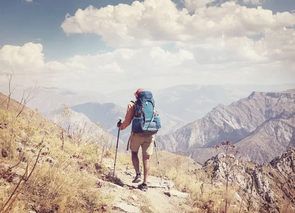 Caminata Las Montañas Chimgan Uzbekistán — Foto de Stock