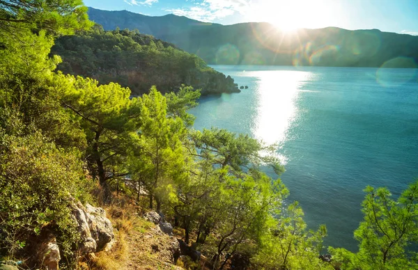 Mooie Zeekust Turkije — Stockfoto