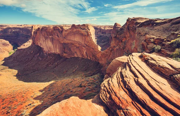 Sandsteinformationen Utah Usa — Stockfoto