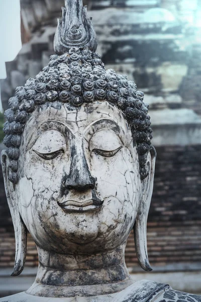 Buddhas Statue Buddhistischem Tempel — Stockfoto