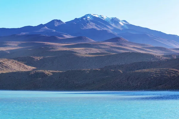 High Snowy Mountains Bolivia — Stock Photo, Image