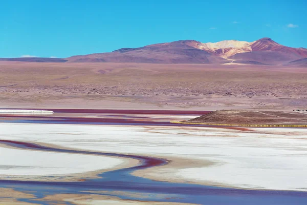 Altas Montanhas Nevadas Bolívia — Fotografia de Stock