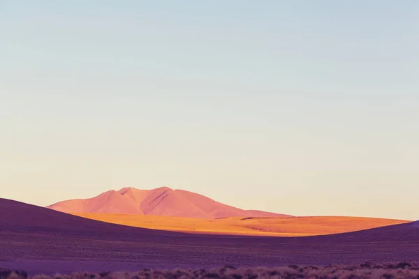 Wysoki Ośnieżone Góry Boliwii — Zdjęcie stockowe