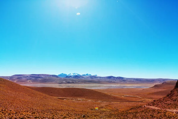 Hautes Montagnes Enneigées Bolivie — Photo