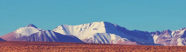 Altas Montañas Nevadas Bolivia — Foto de Stock