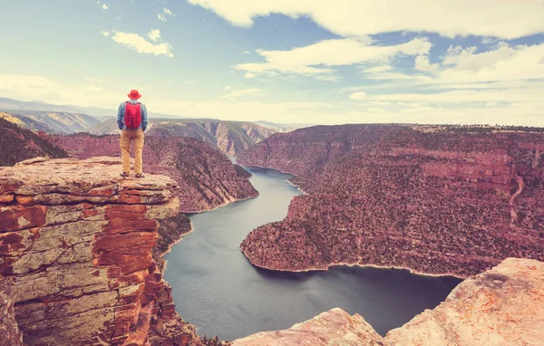 Flaming Gorge Área Recreação — Fotografia de Stock