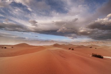 kum tepeleri Ölüm Vadisi Milli Parkı, Kaliforniya, ABD