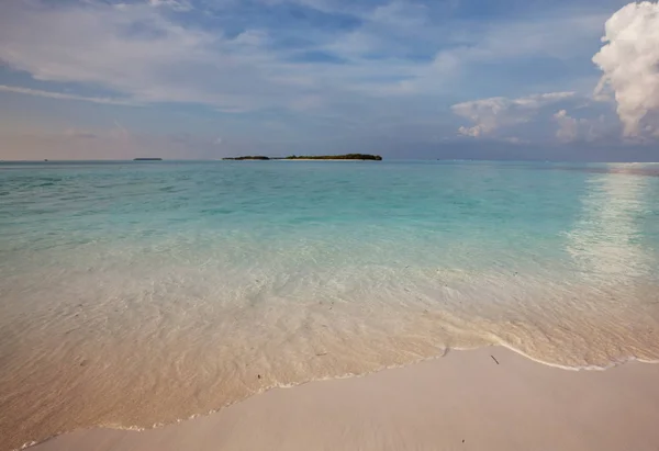 Malediven Strand Natur Malerische Aussicht — Stockfoto