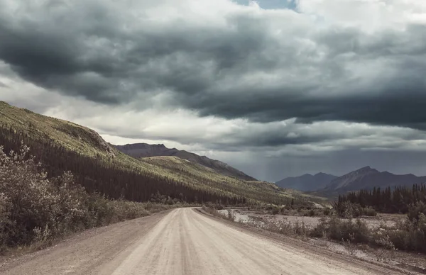 Manzara Otoyol Alaska Abd — Stok fotoğraf