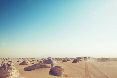 Beyaz Çölde, Mısır 'da, Afrika' da güzel tebeşir oluşumu