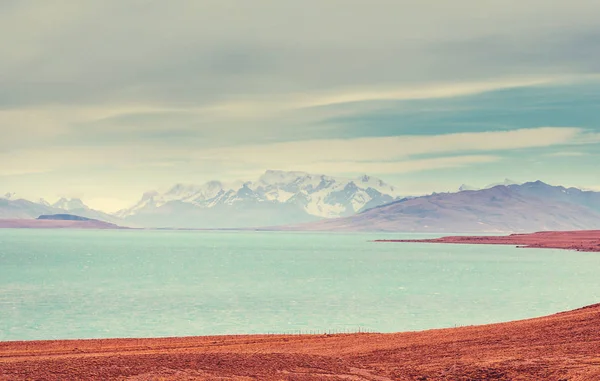 Lac Des Montagnes Patagonie — Photo