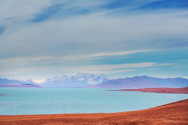 Lago Las Montañas Patagonia —  Fotos de Stock