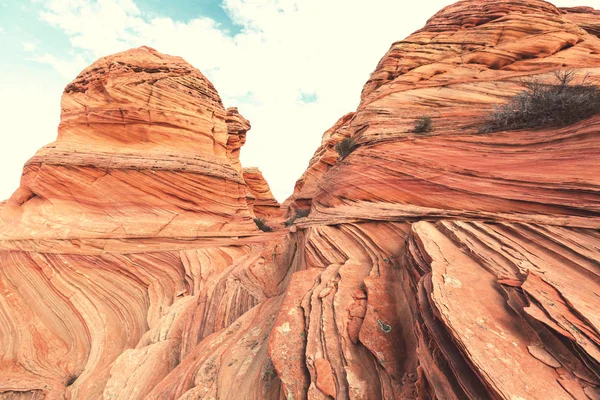 ユタ州 アメリカの砂岩層 — ストック写真