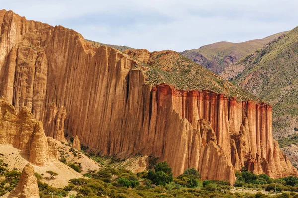 Canyon Boliviano Perto Tupiza Bolívia Formações Rochosas Incomuns Lindas Montanhas — Fotografia de Stock