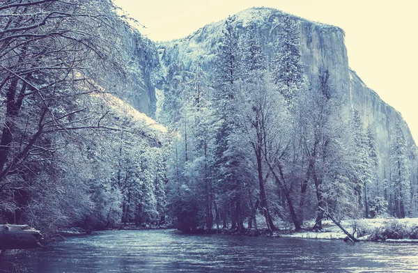 Hermosos Paisajes Primaverales Parque Nacional Yosemite Yosemite — Foto de Stock