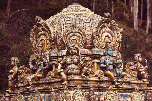 Antica Scultura Dio Induista Sullo Sri Lanka — Foto Stock
