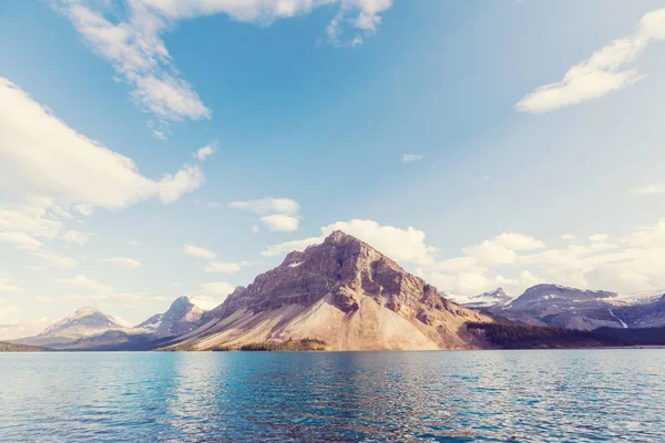 Bow Lake Icefields Parkway Banff Ulusal Parkı Kanada — Stok fotoğraf