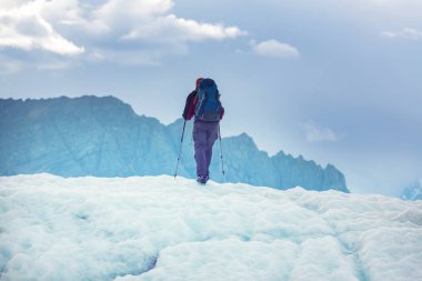 Yaz zamanı Alaska 'da yürüyüş