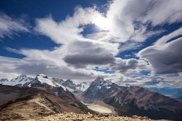 Patagonia Landskap Södra Argentina Stockfoto