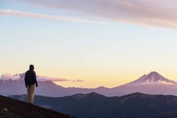 南美洲美丽的火山景观 — 图库照片