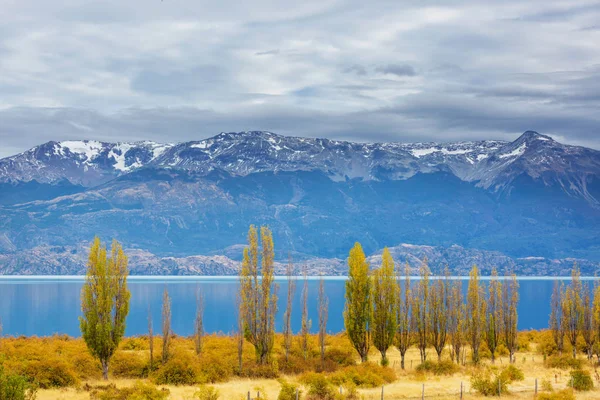 Bellissimi Paesaggi Montani Patagonia Lago Montagna Argentina Sud America — Foto Stock