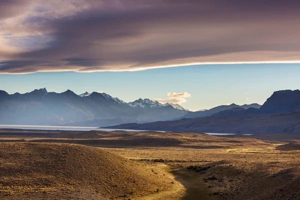 Пейзажи Патагонии Юге Аргентины — стоковое фото
