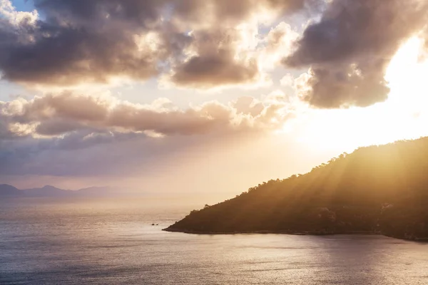 Bella Costa Del Mare Turchia — Foto Stock