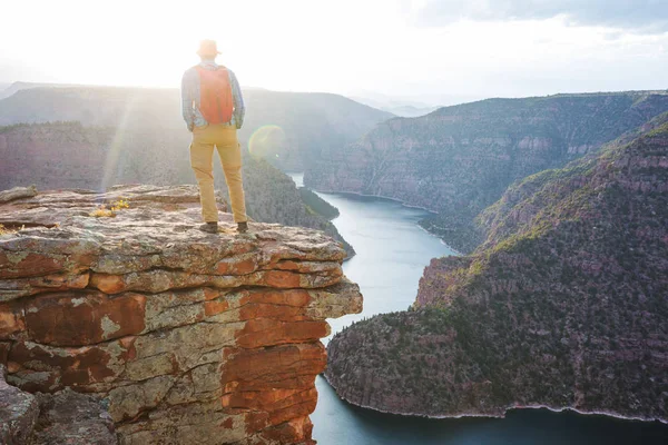 Flaming Gorge Área Recreação — Fotografia de Stock