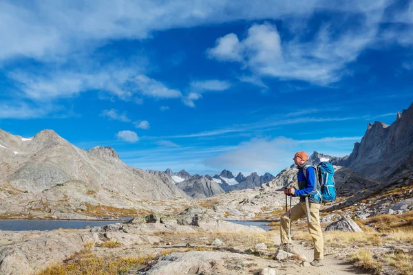 Caminata Las Montañas Otoño — Foto de Stock