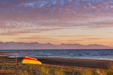 Pasifik Okyanusu kıyısı boyunca Carretera Austral, Patagonya, Şili