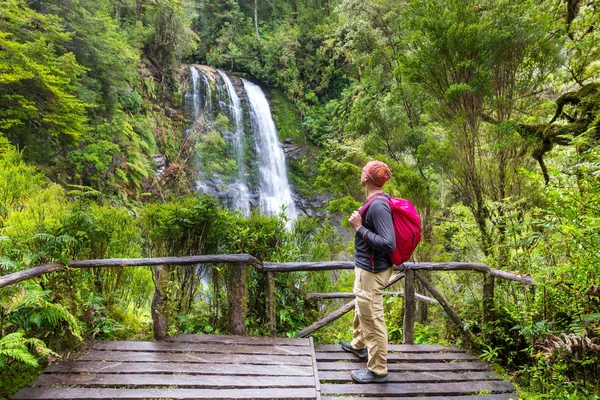 Bela Cachoeira Chile América Sul — Fotografia de Stock