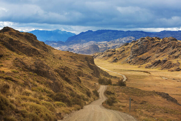 Patagonia landscapes in Southern Argentina