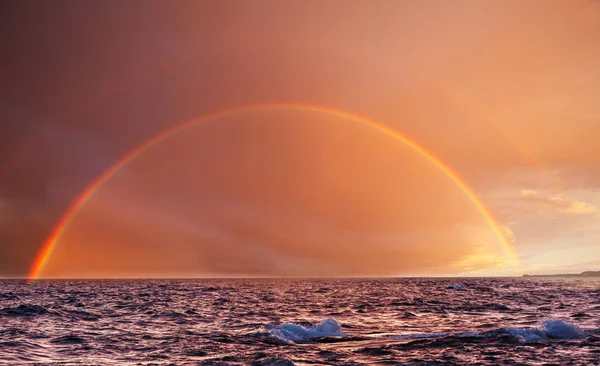 Bright Colorful Natural Rainbow Good Natural Background — Stock Photo, Image