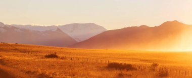 Arjantin kırsal manzara