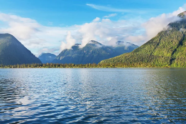 Vue Pittoresque Sur Montagne Dans Les Rocheuses Canadiennes Été — Photo