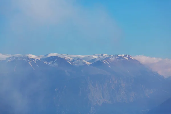 Krásné Přírodní Krajiny Tureckých Horách Lycijská Cesta Známá Mezi Turisty — Stock fotografie