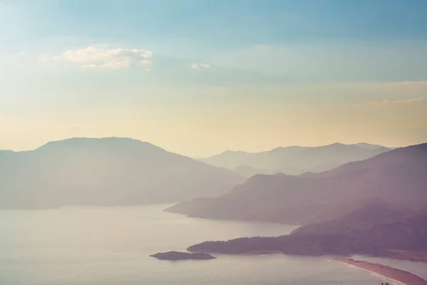 土耳其美丽的海岸 沿着Lycian徒步旅行的自然景观令人惊叹 — 图库照片