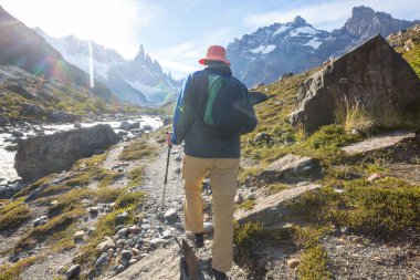 Patagonya dağlarında yürüyüş, Arjantin