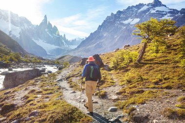 Patagonya dağlarında yürüyüş, Arjantin