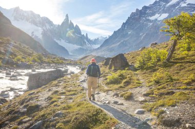 Patagonya dağlarında yürüyüş, Arjantin